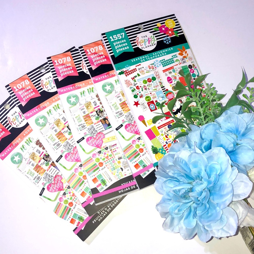Happy Planner Sticker Set Happy Planner Sticker books Teacher Gifts